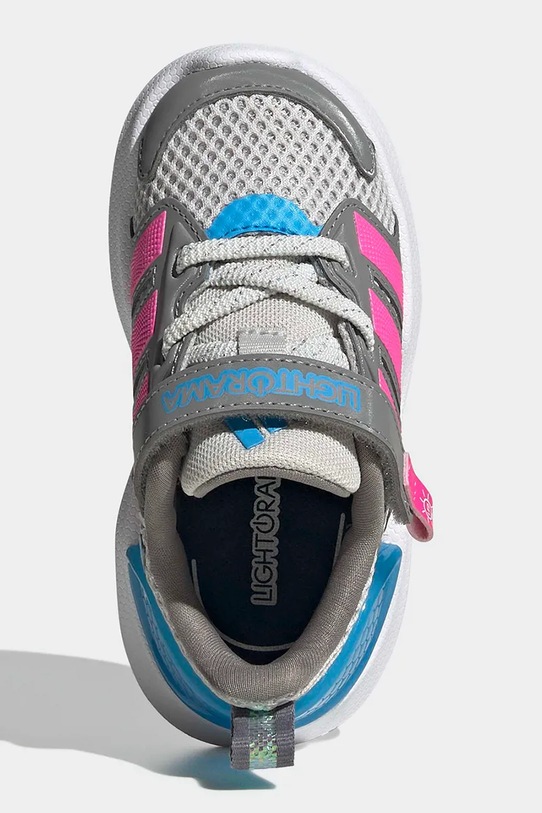 adidas sneakers pentru copii LIGHTORAMA RNR HQ9257 gri