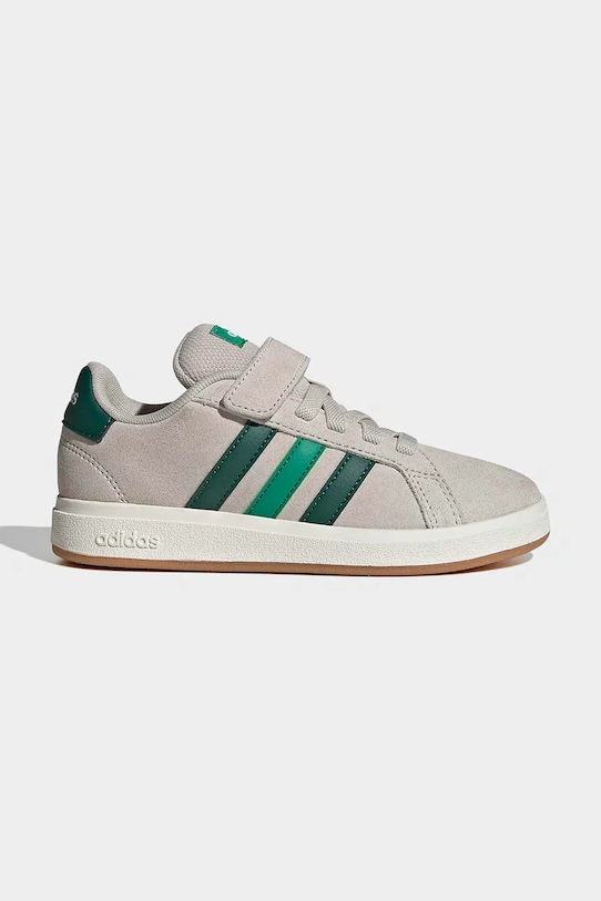 Παιδικά sneakers adidas GRAND COURT 00s δέρμα σαμουά μπεζ IH6416