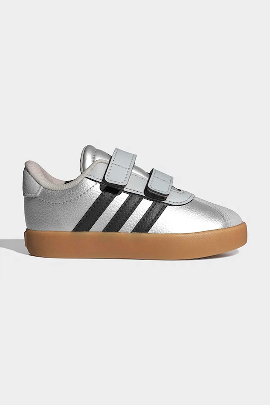 Otroške superge adidas VL COURT 3.0 Sintetični srebrna IH3965