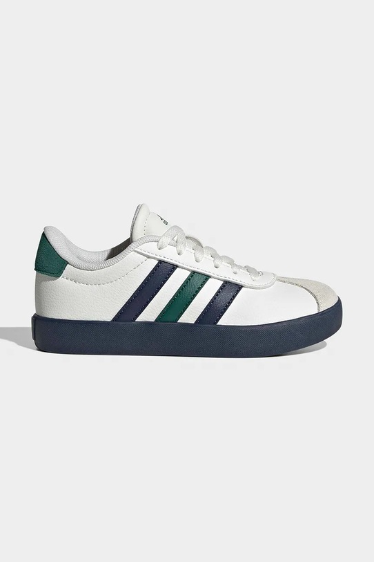 Παιδικά sneakers adidas VL COURT 3.0 απομίμηση λείου δέρματος λευκό IH3944