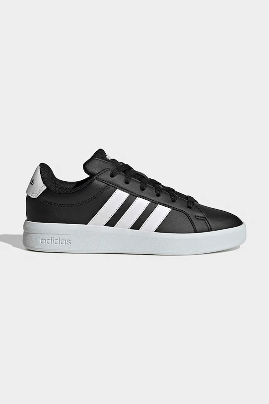 Παιδικά sneakers adidas GRAND COURT 3.0 απομίμηση λείου δέρματος μαύρο JP9366