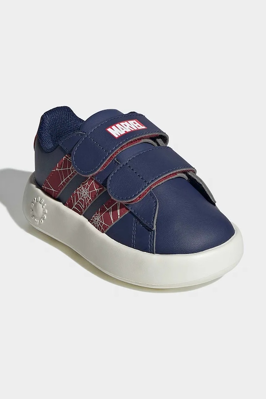 Βρεφικά sneakers adidas GRAND COURT SPIDER-MAN JS2342 σκούρο μπλε SS26
