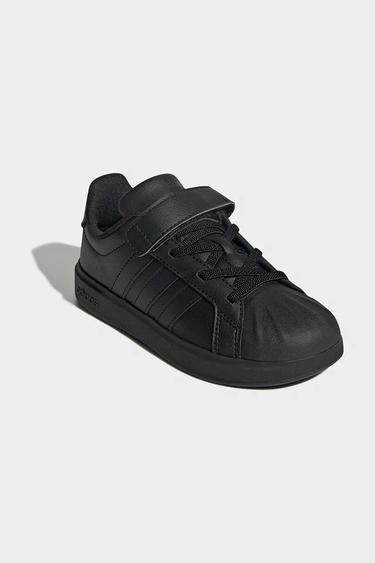 Παιδικά sneakers adidas STREETTALK μικρό μαύρο JS2688