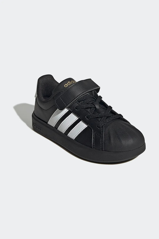 Παιδικά sneakers adidas STREETTALK JS5055 μαύρο SS26