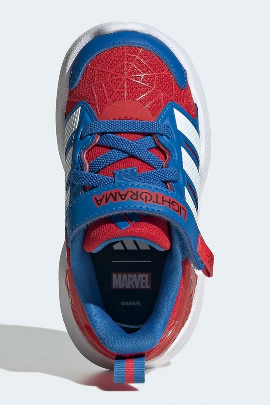 Otroške superge adidas LIGHTORAMA RNR SPIDER-MAN HQ9191 modra