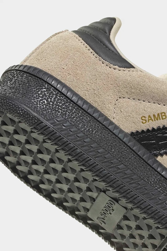 Dětské semišové tenisky adidas Originals SAMBA XLG JP9520