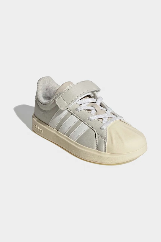 Παιδικά sneakers adidas STREETTALK JQ1833 μπεζ SS26