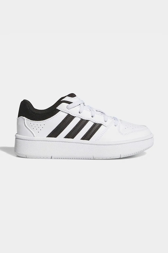 adidas sneakersy dziecięce HOOPS CLASSIC imitacja skóry licowej biały KI1112