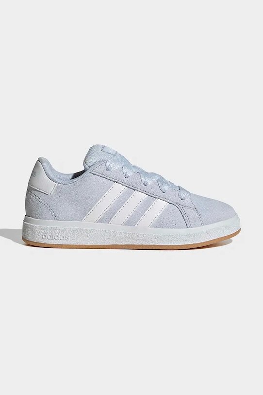 adidas sneakersy zamszowe dziecięce GRAND COURT 00s skóra zamszowa niebieski KI4068