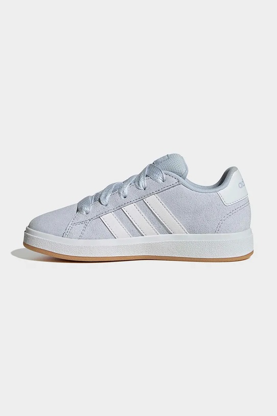 adidas sneakersy zamszowe dziecięce GRAND COURT 00s niebieski KI4068