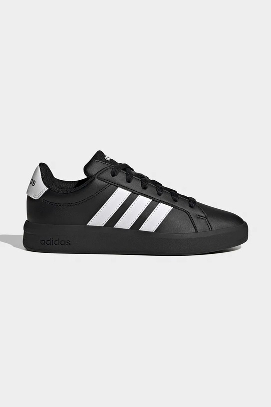 Παιδικά sneakers adidas GRAND COURT 3.0 απομίμηση λείου δέρματος μαύρο KJ4367