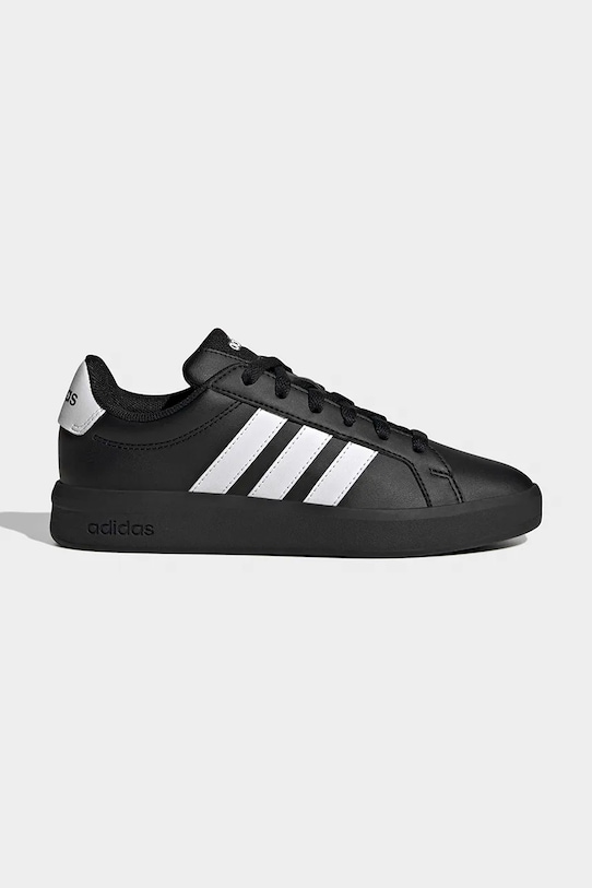 Παιδικά sneakers adidas GRAND COURT 3.0 απομίμηση λείου δέρματος μαύρο KJ4367