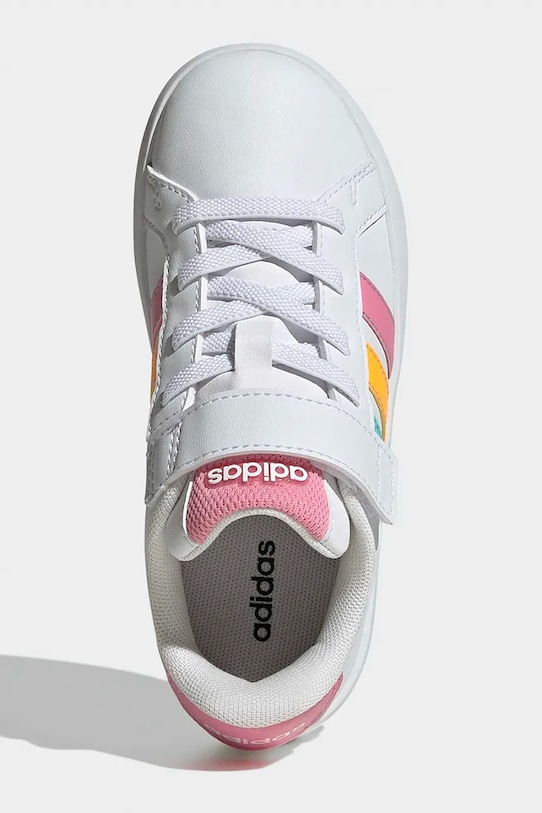 adidas sneakersy dziecięce GRAND COURT 3.0 KI6503 biały