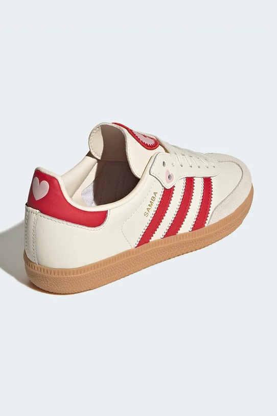 Chłopiec adidas Originals sneakersy dziecięce SAMBA OG KI6679 beżowy