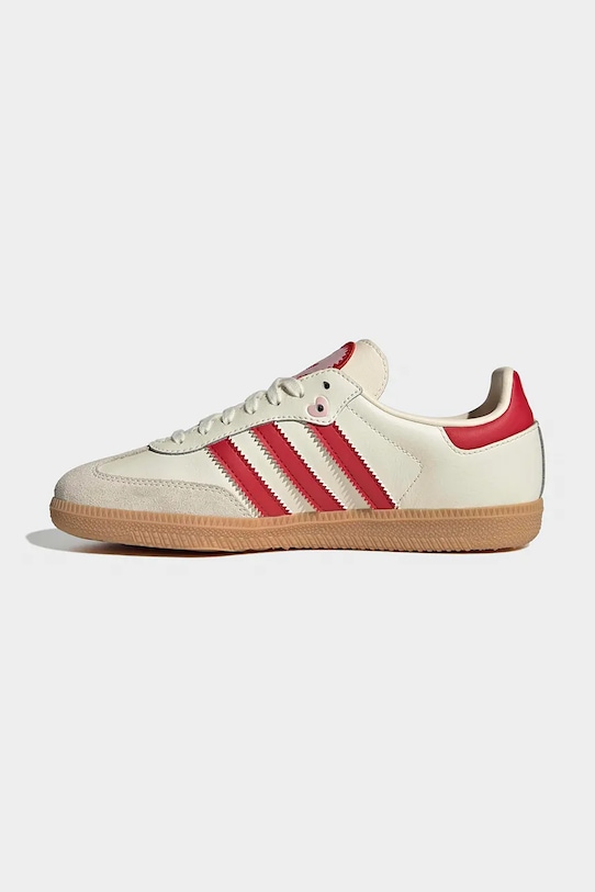 adidas Originals sneakersy dziecięce SAMBA OG beżowy KI6679
