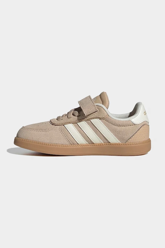 adidas sneakersy dziecięce BREAKNET SLEEK beżowy KI6501