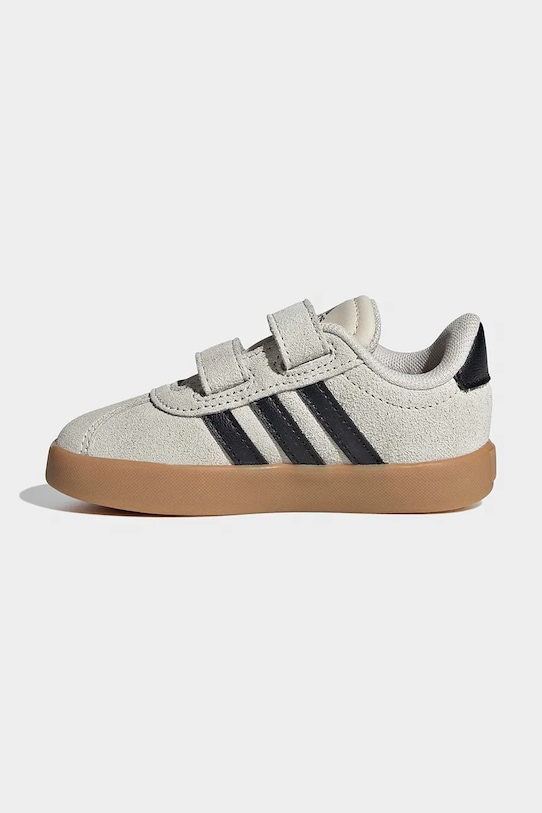 Βρεφικά sneakers adidas VL COURT 3.0 μπεζ KI6497