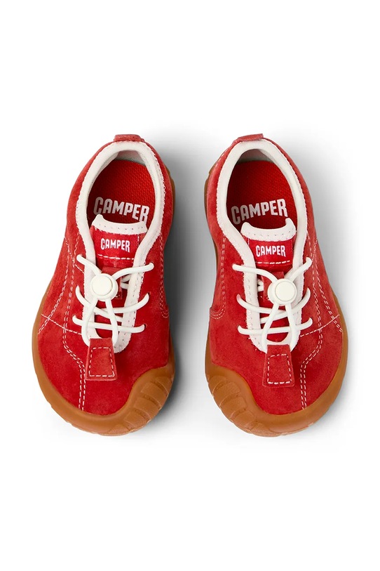 Camper Peu Path FW sneakersy dziecięce skórzane czerwony K800683