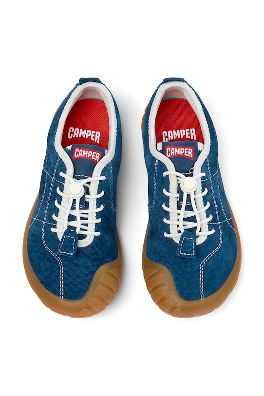 Camper sneakers de piele întoarsă pentru copii Peu Path Kids bleumarin K800694.35.38