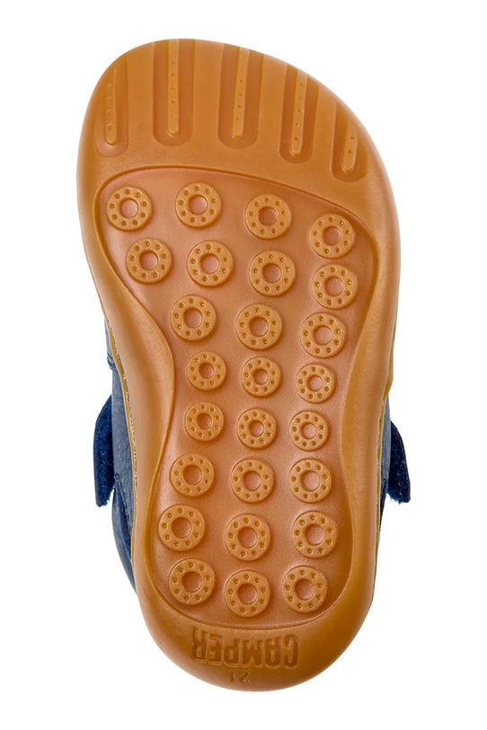 Детски сандали от кожа Camper Peu Cami FW K800665 тъмносин