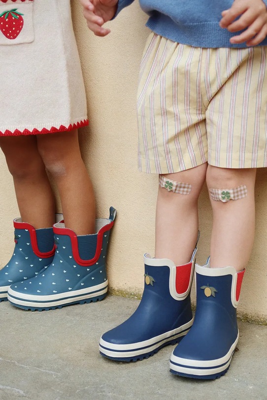 Konges Sløjd kalosze dziecięce ROI PRINTED RAIN BOOT KS105052.PPY2