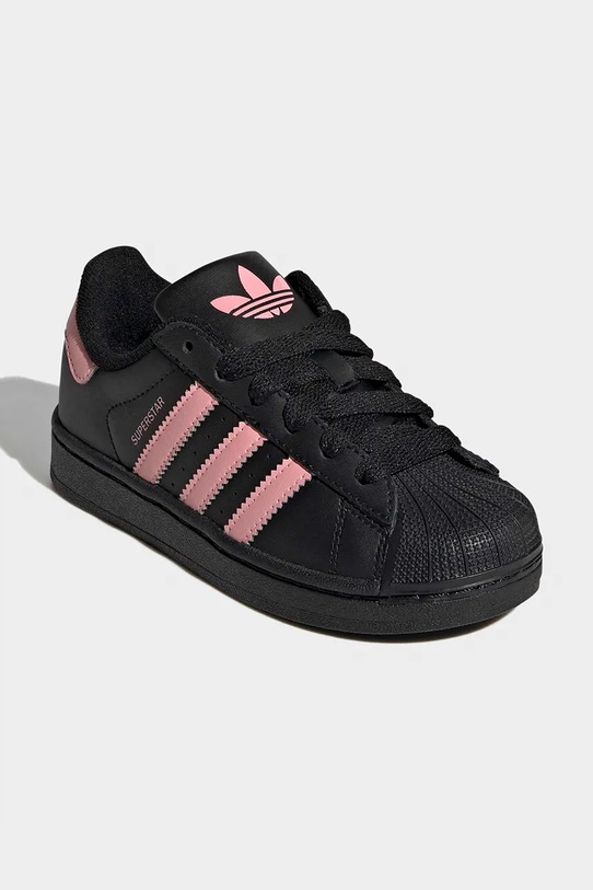 adidas Originals sneakersy dziecięce SUPERSTAR II JP9445 czarny SS26