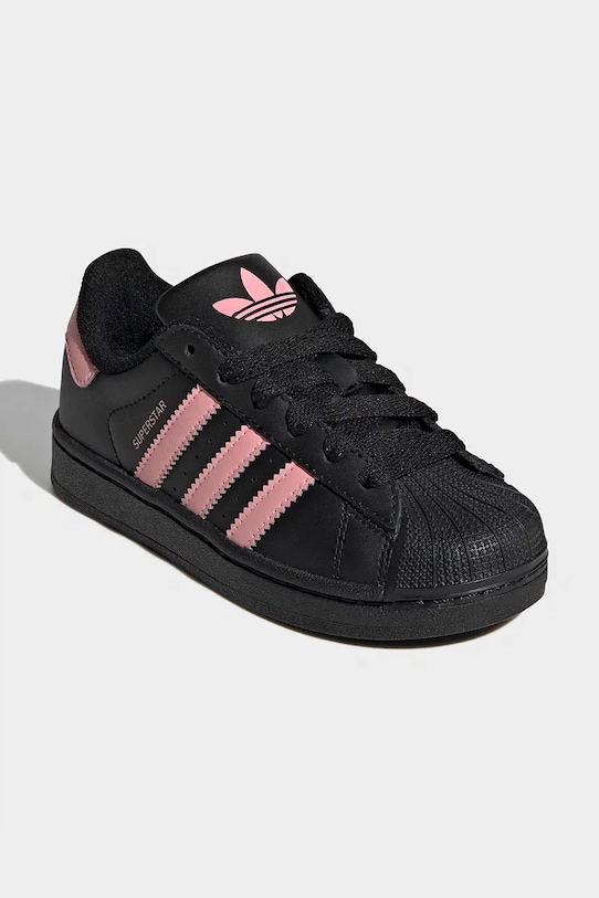 adidas Originals sneakersy dziecięce SUPERSTAR II JP9445 czarny SS26