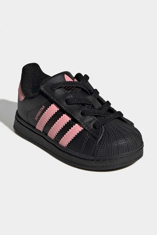 Otroške superge adidas Originals SUPERSTAR II JP9470 črna SS26