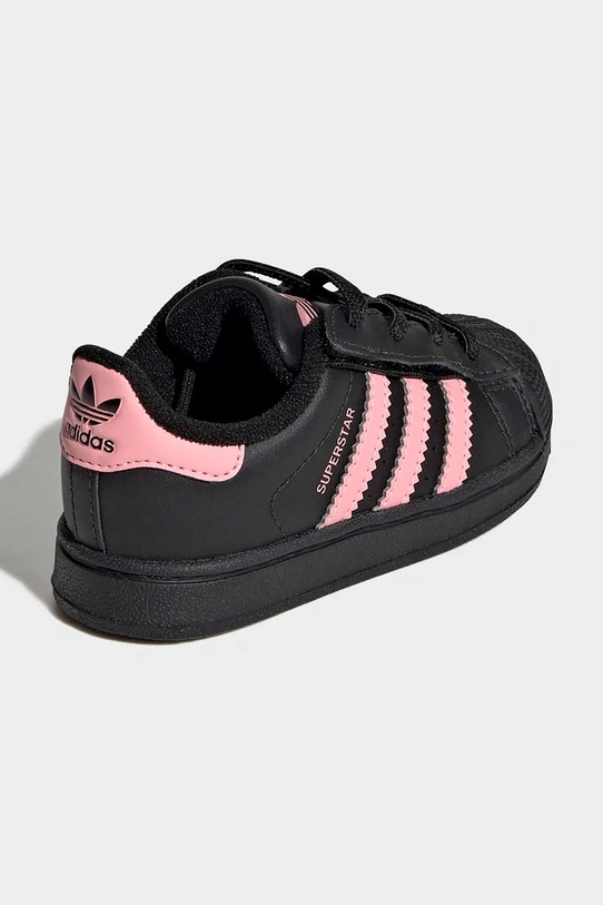 Deklice Otroške superge adidas Originals SUPERSTAR II JP9470 črna