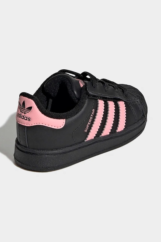 Deklice Otroške superge adidas Originals SUPERSTAR II JP9470 črna
