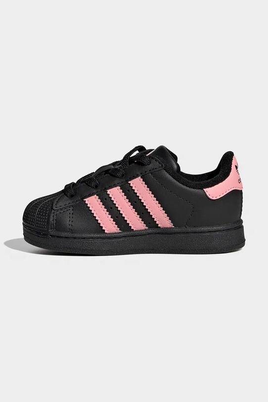 Otroške superge adidas Originals SUPERSTAR II črna JP9470