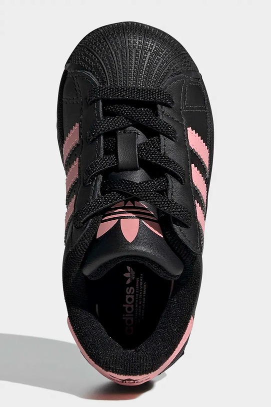 Otroške superge adidas Originals SUPERSTAR II JP9470 črna