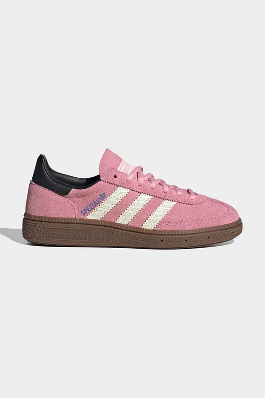 Παιδικά σουέτ sneakers adidas Originals HANDBALL SPEZIAL δέρμα σαμουά ροζ JP9564
