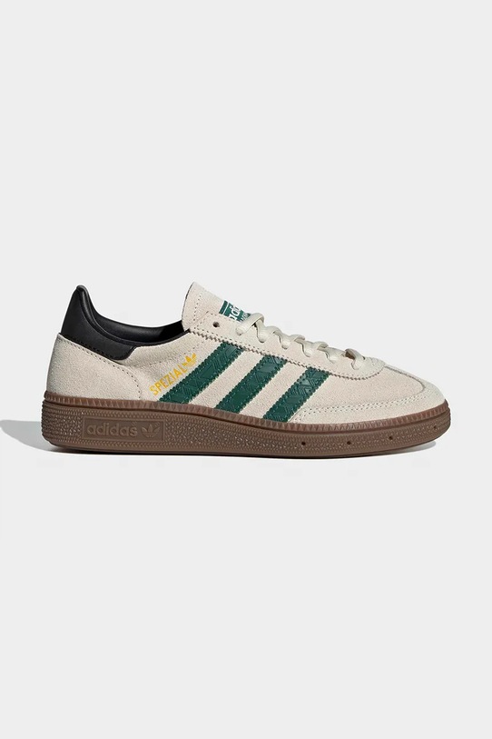 Otroške superge iz semiša adidas Originals HANDBALL SPEZIAL Semiš bela JP9562
