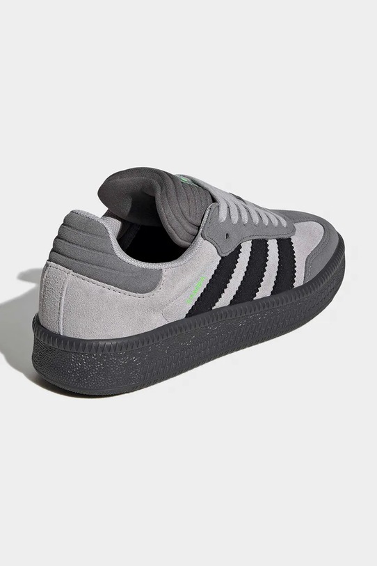 Deklice Otroške superge adidas Originals SAMBA XLG KI6159 siva