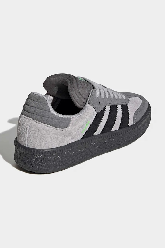 Deklice Otroške superge adidas Originals SAMBA XLG KI6159 siva