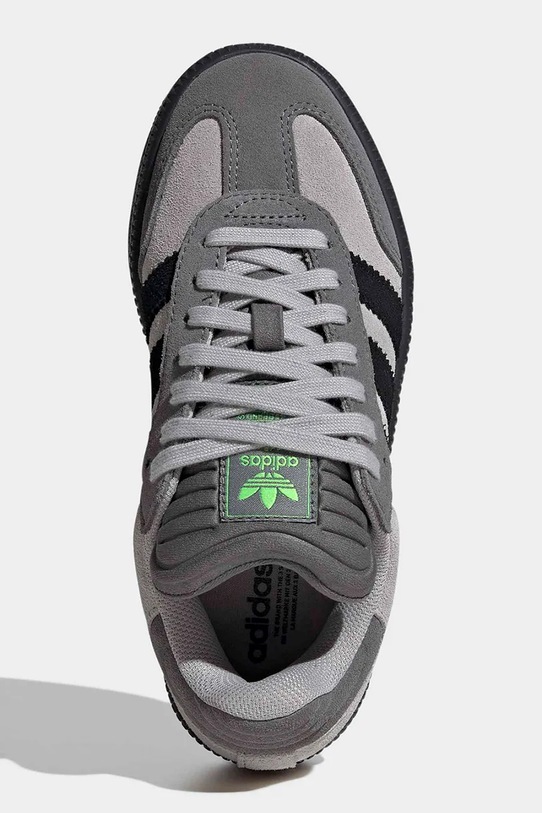 Otroške superge adidas Originals SAMBA XLG KI6159 siva