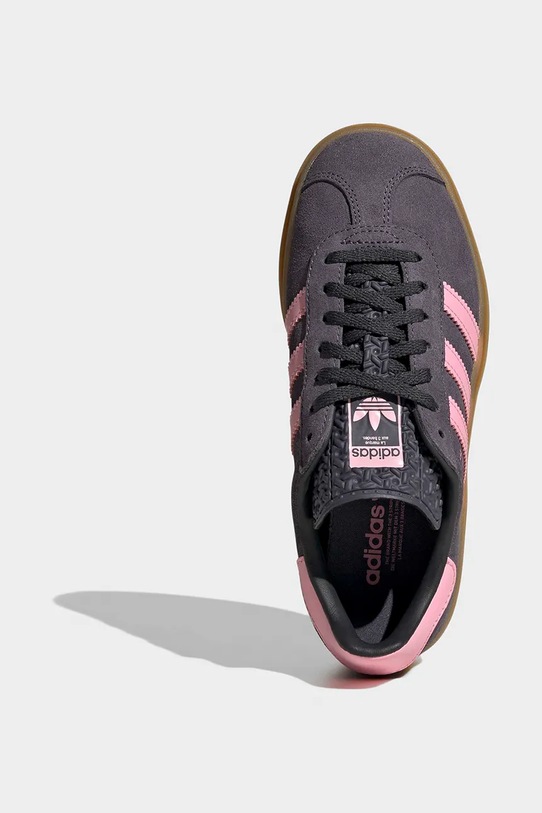 Παιδικά σουέτ sneakers adidas Originals GAZELLE BOLD IH6459 γκρί