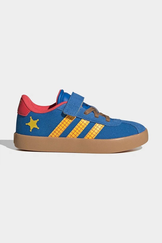 adidas sneakersy dziecięce VL COURT WOODY syntetyczny niebieski JQ4382