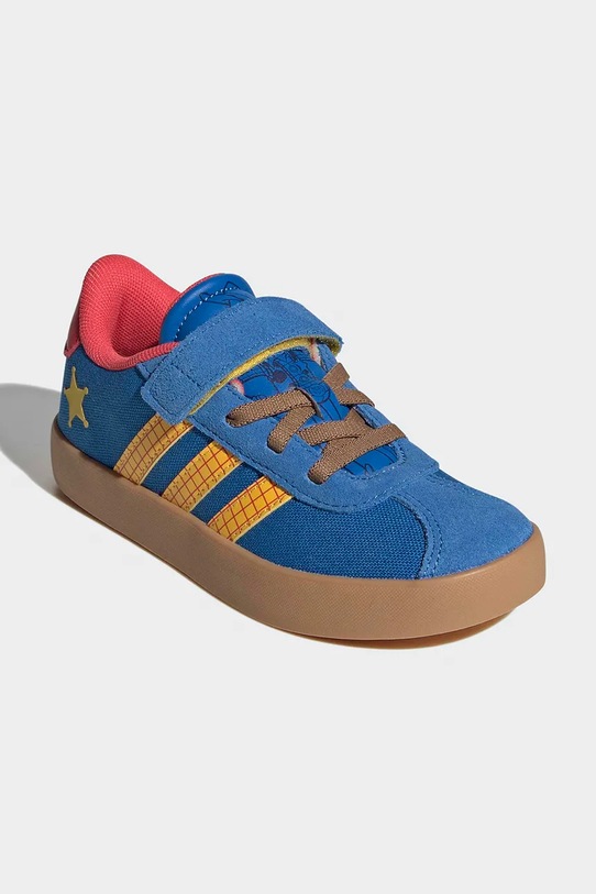 adidas sneakersy dziecięce VL COURT WOODY JQ4382 niebieski SS26
