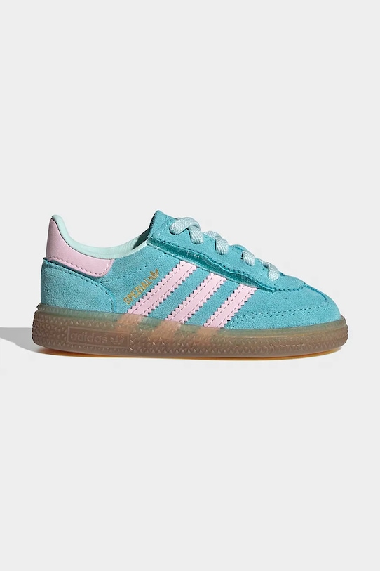 Παιδικά sneakers adidas Originals HANDBALL SPEZIAL δέρμα σαμουά τιρκουάζ JQ1991