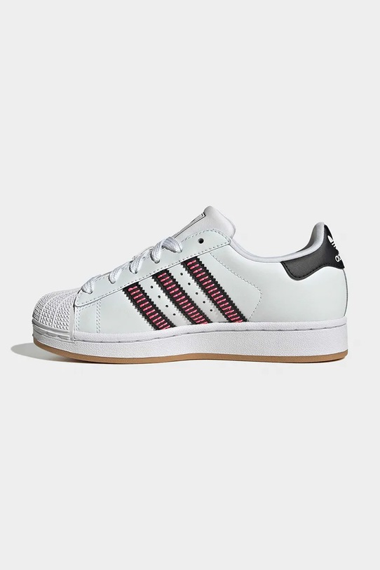 adidas Originals sneakersy dziecięce SUPERSTAR II biały HQ0030