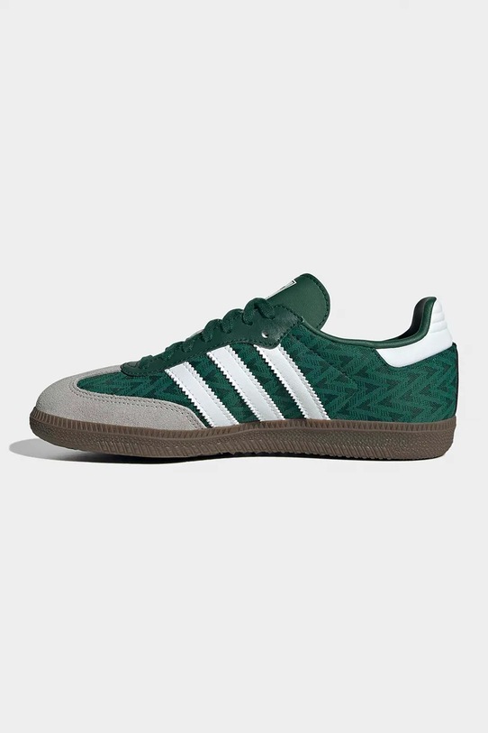 adidas Originals sneakers pentru copii SAMBA OG verde JP9501