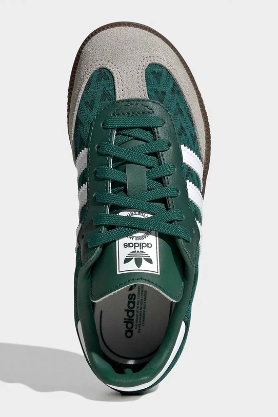Дитячі кросівки adidas Originals SAMBA OG JP9512 зелений