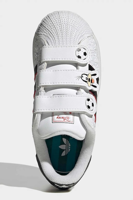 adidas Originals sneakersy dziecięce SUPERSTAR II IH4635 biały