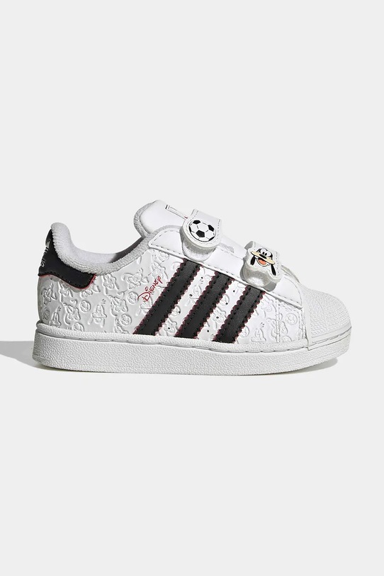 adidas Originals sneakers pentru copii SUPERSTAR II mic de statură alb IH1744
