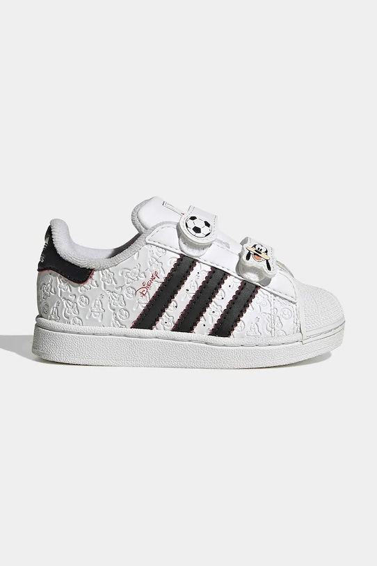 adidas Originals sneakers pentru copii SUPERSTAR II mic de statură alb IH1744