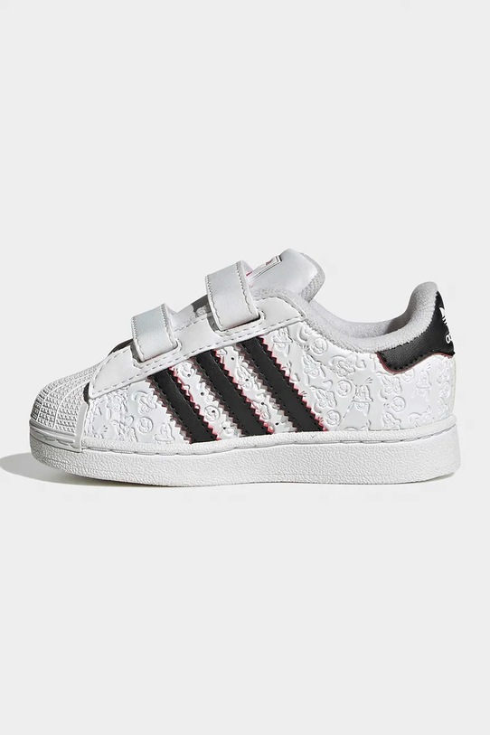 adidas Originals sneakers pentru copii SUPERSTAR II alb IH1744