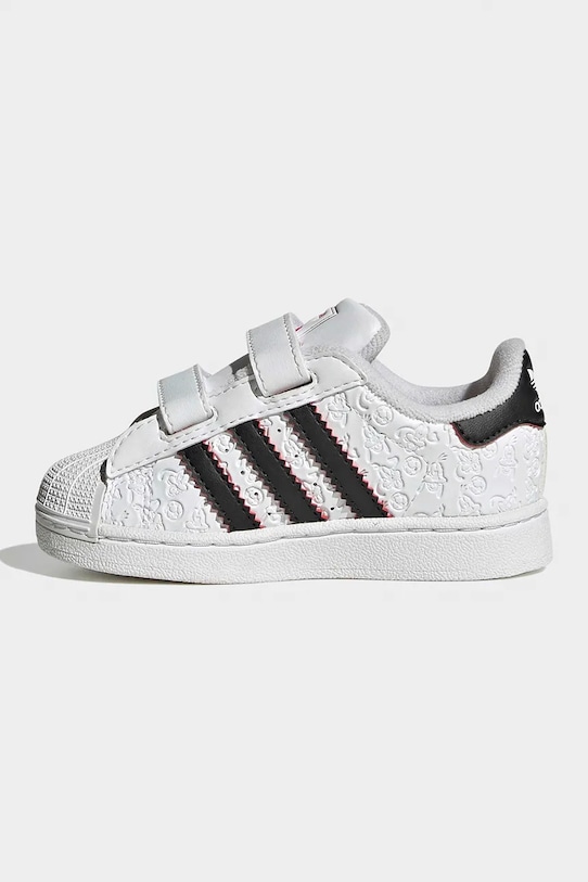 adidas Originals sneakers pentru copii SUPERSTAR II alb IH1744