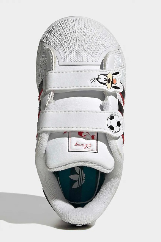 adidas Originals sneakers pentru copii SUPERSTAR II IH1744 alb